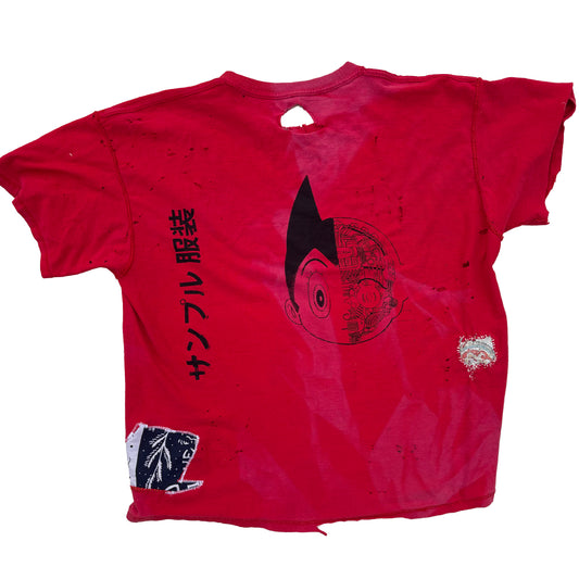 Sample Stiks and Stones faded print T-shirt